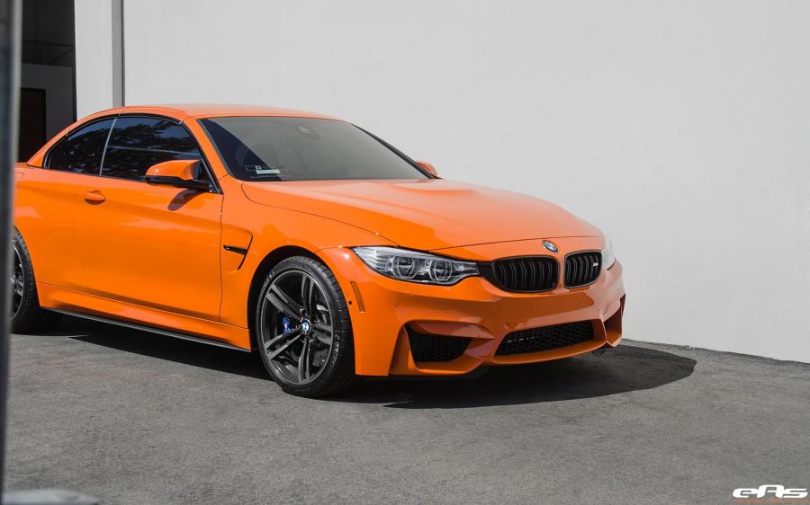  BMW M4 Convertible Individual Fire Orange by EAS 2016 года  (фото 15 из 25)